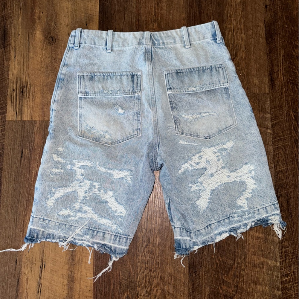 Givenchy Denim Cargo Bermuda Shorts 30 - Picture 7 of 15